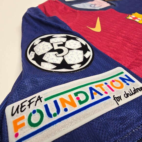 Lamine Yamal FC Barcelona Jersey #19 Blue & Red 24/25 - Picture 6 of 12